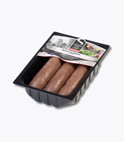 packaging des 3 boudins noirs