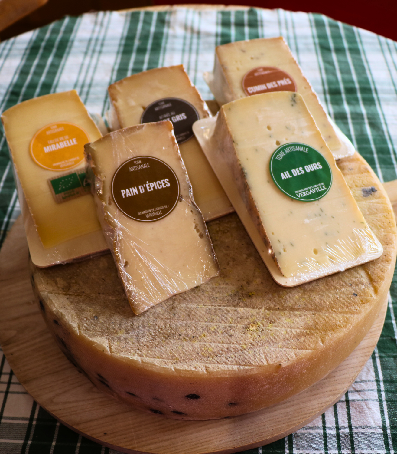 lot de tome 'Alsace fromagerie Haxaire