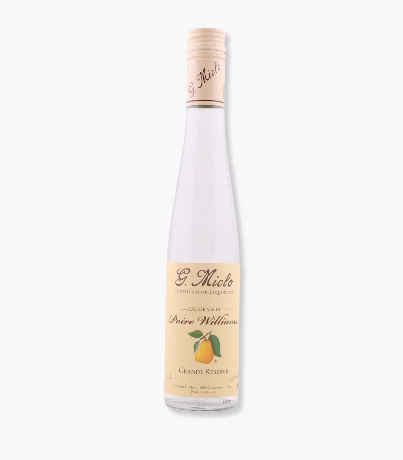 eau de vie de poire william miclo