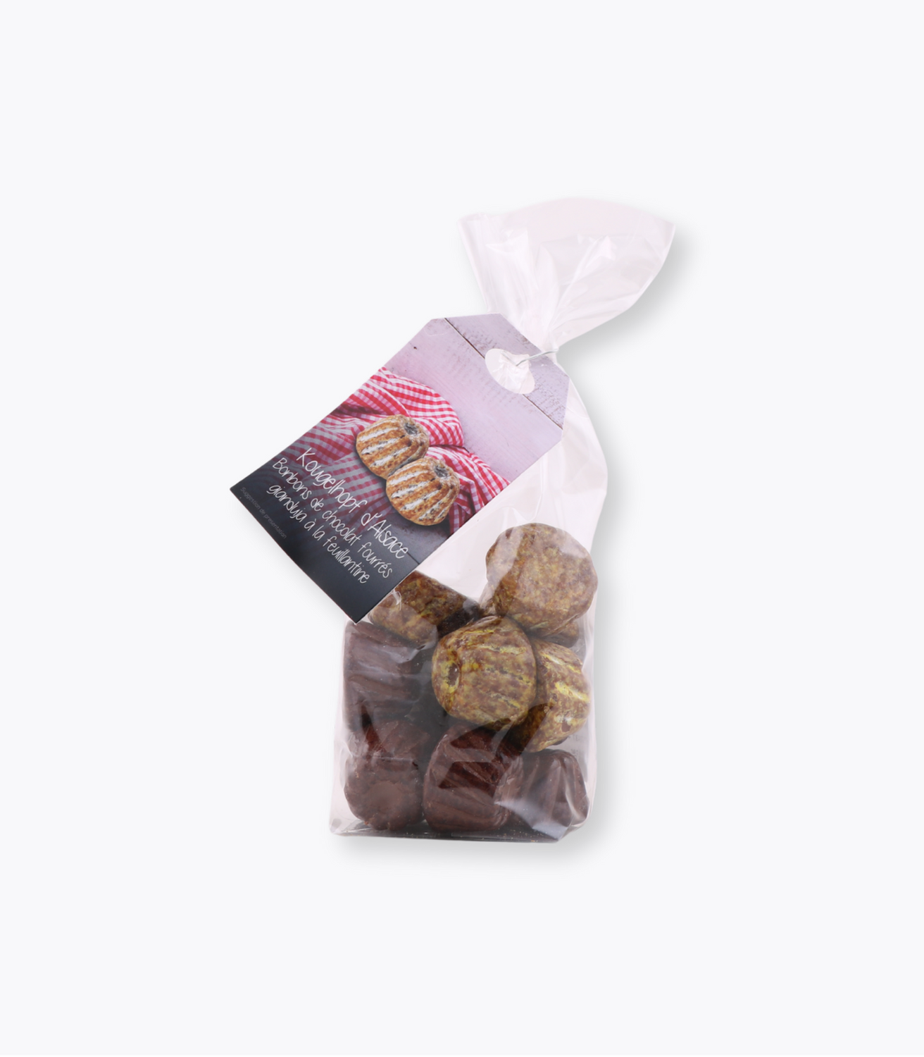 sachet de petits kougelhofs chocolat pralinés