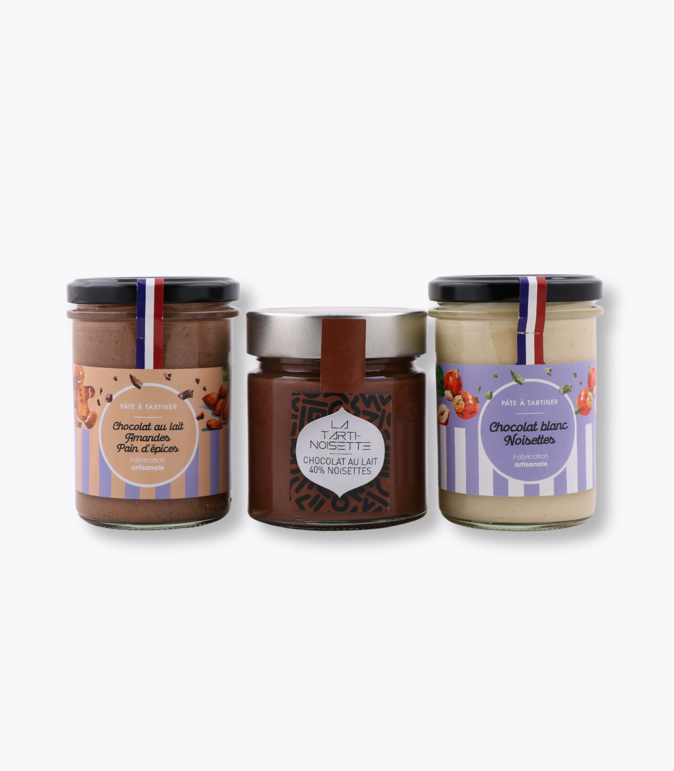 trio de pâtes à tartiner d'Alsace