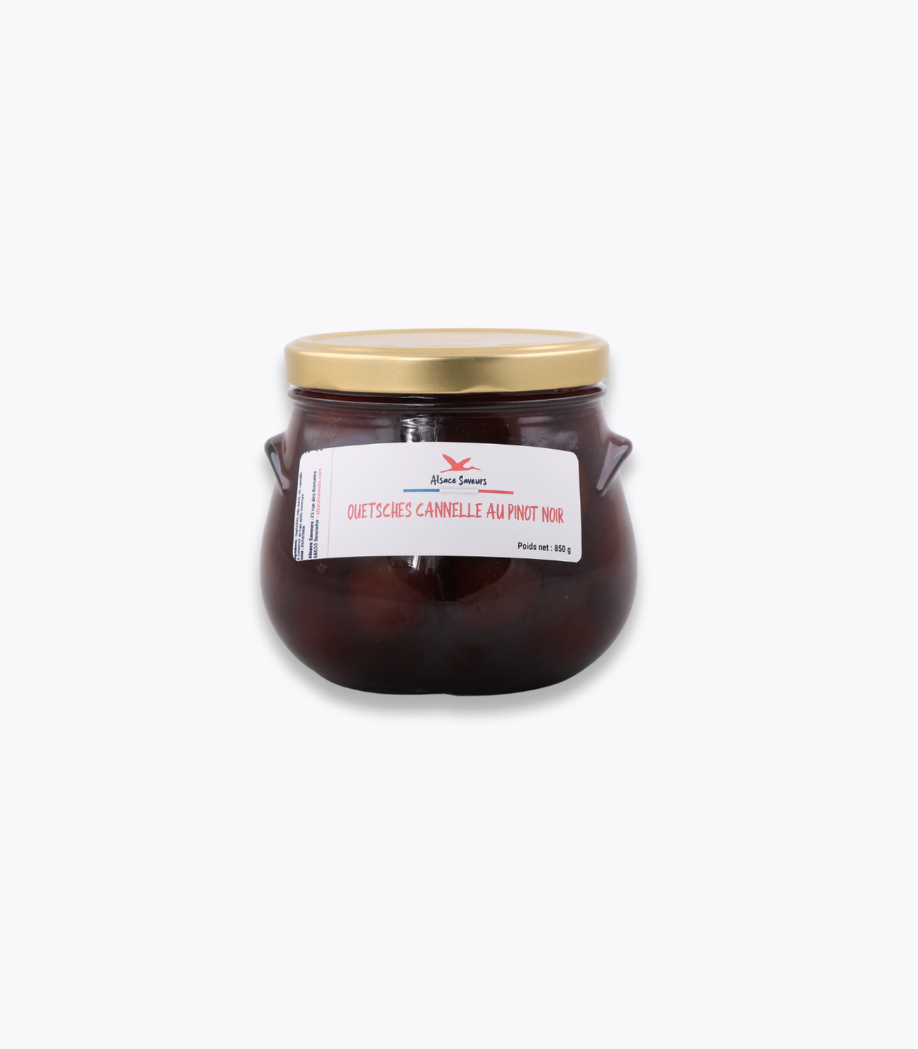 bocal quetsche à la cannelle