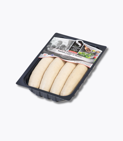 packaging saucisses au munster à griller