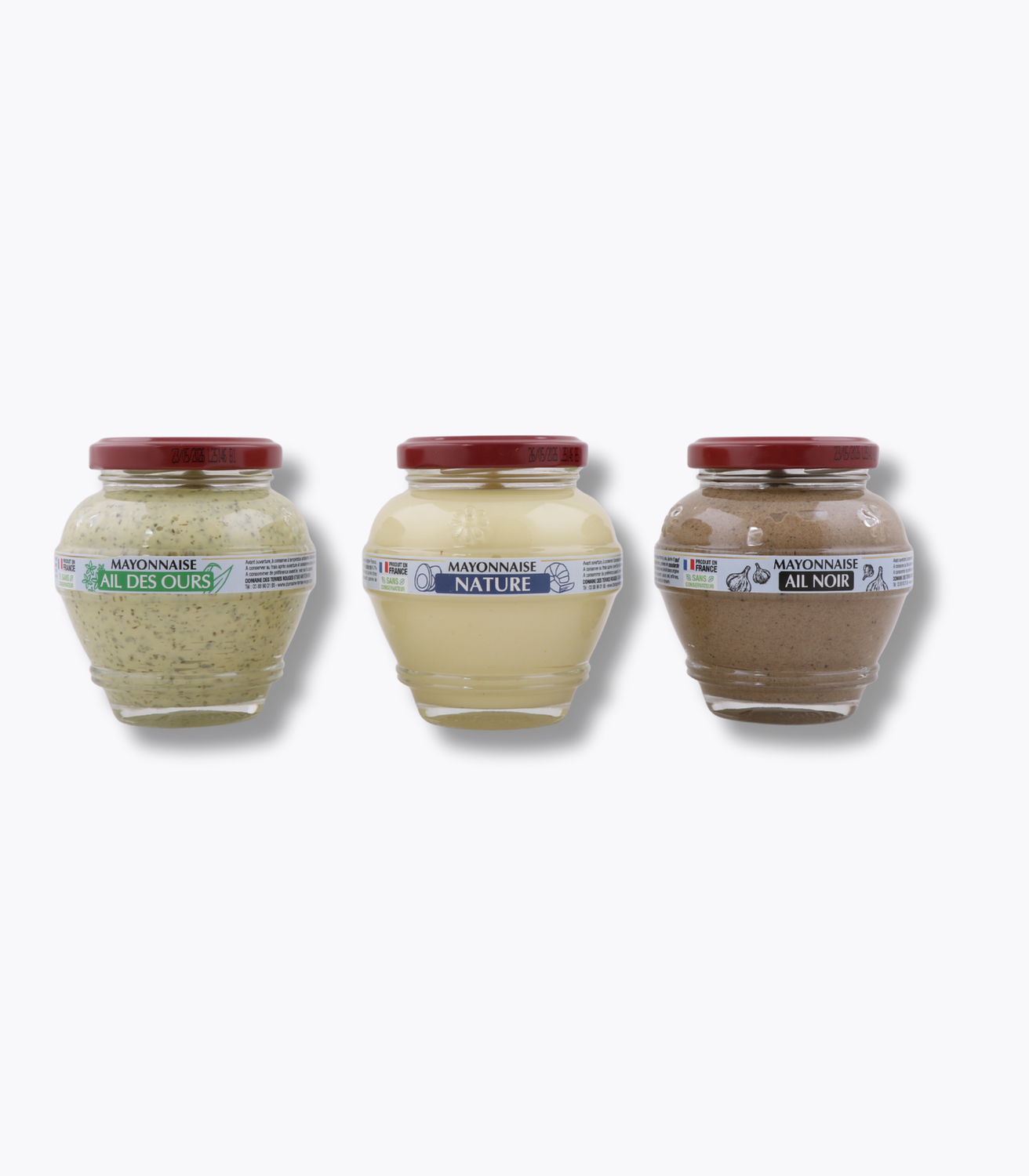 trio mayonnaises d'alsace