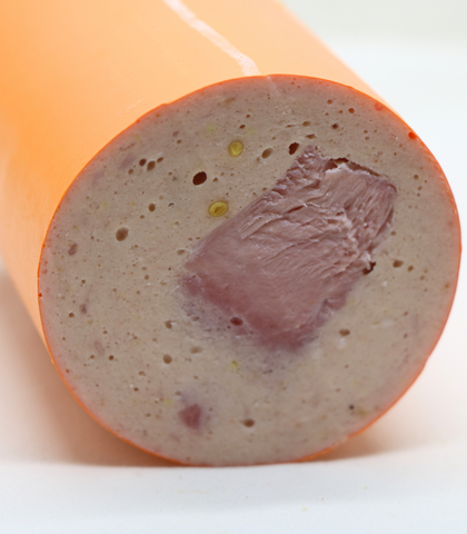 saucisse au jambon de face