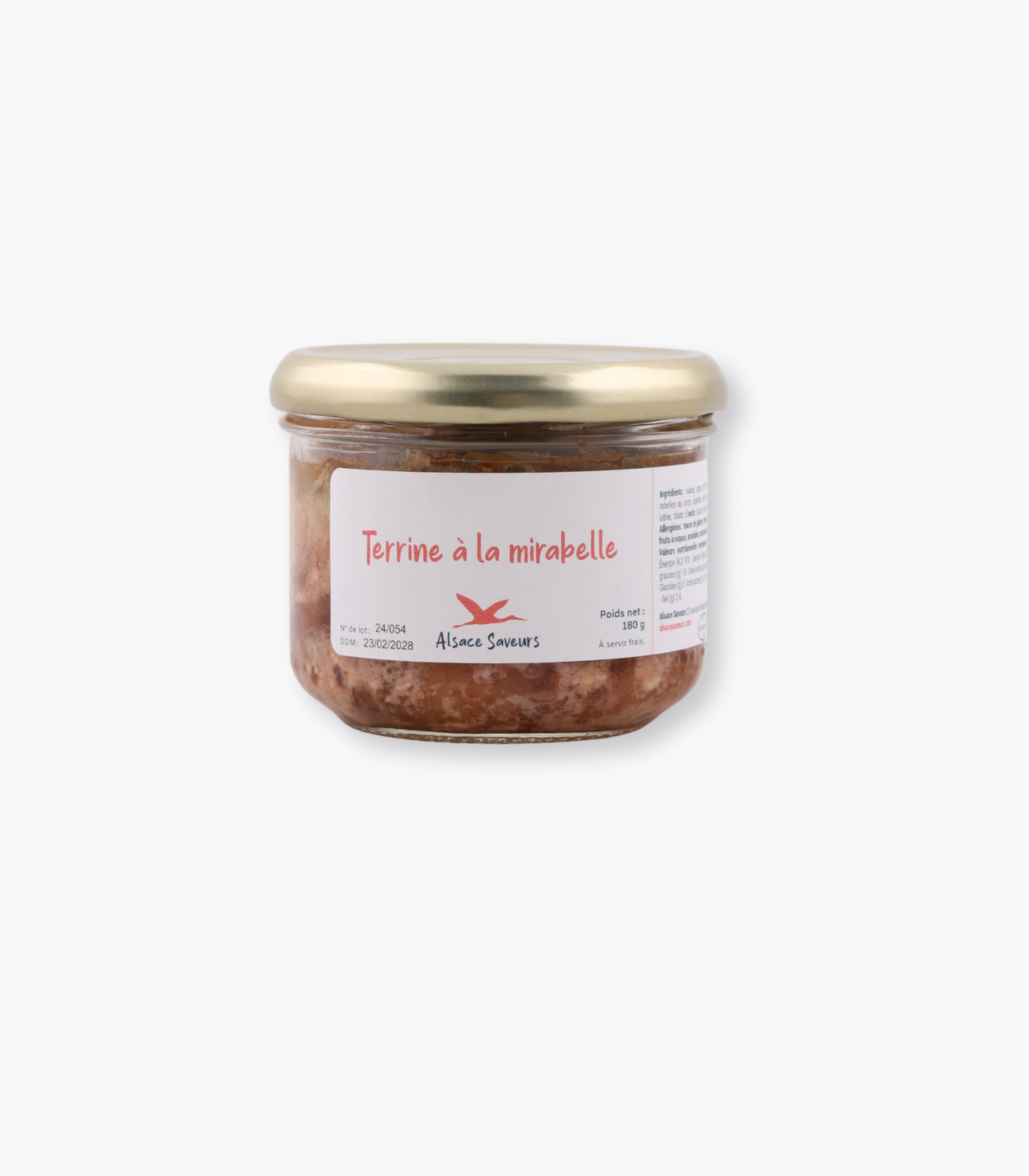 terrine à la mirabelle