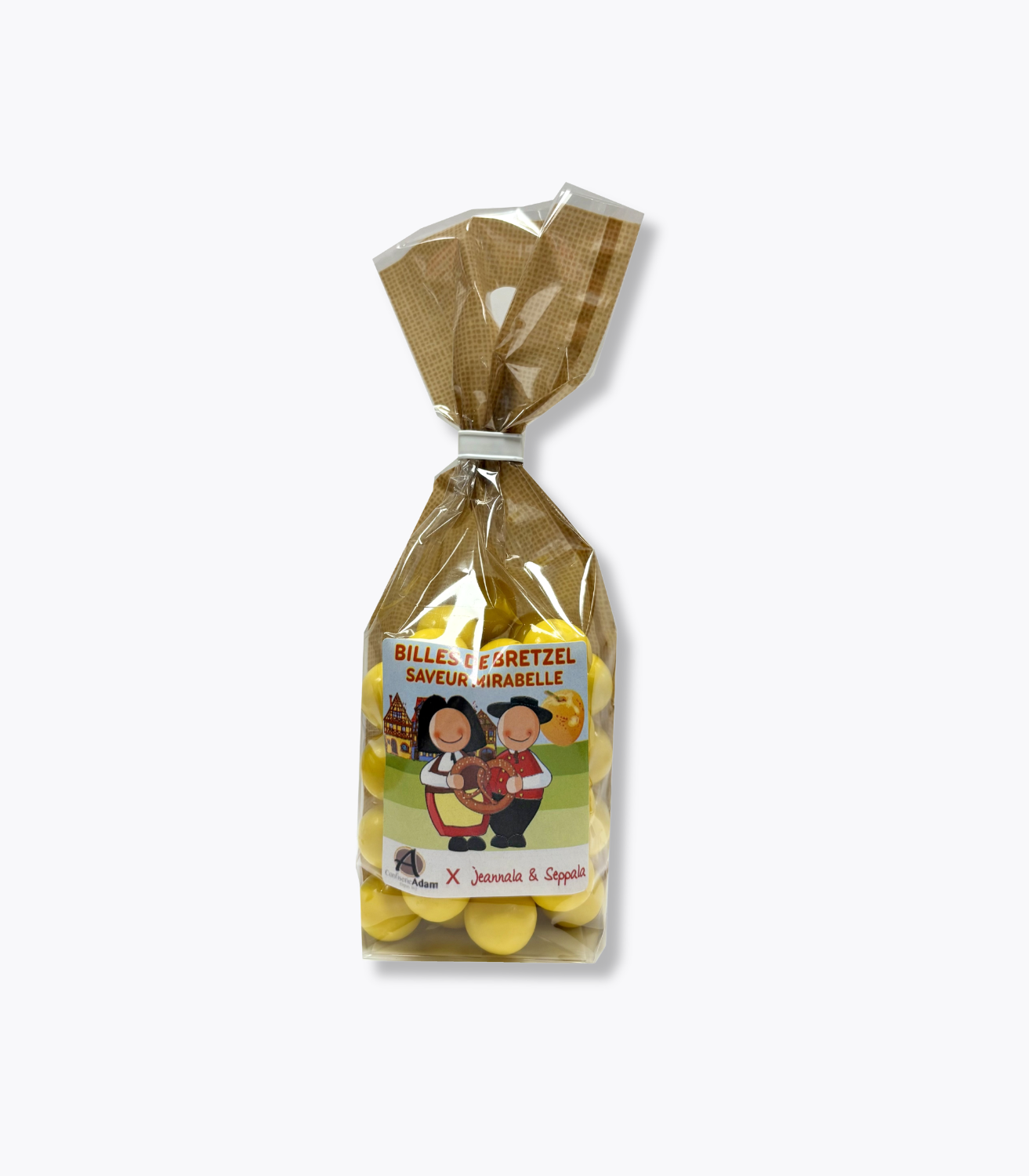 billes de bretzel saveur mirabelle