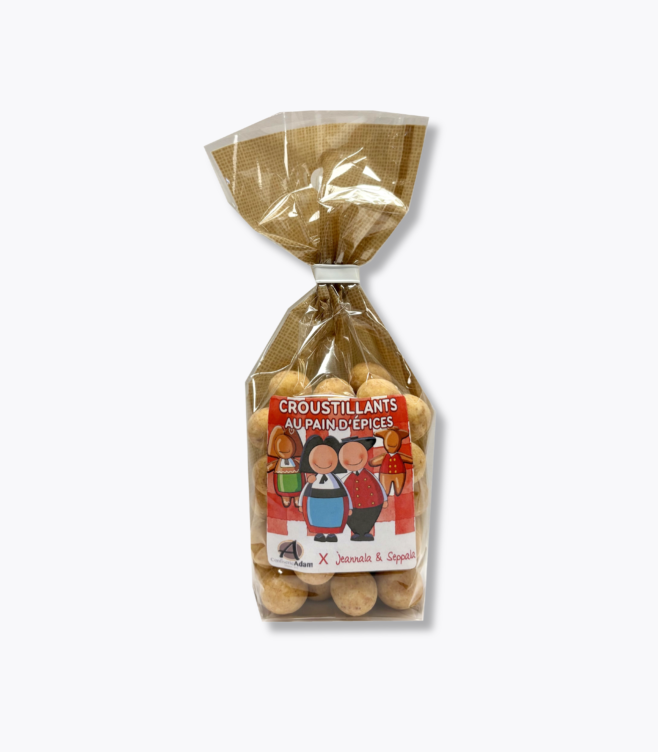 sachet de céréales soufflées au pain d'épices