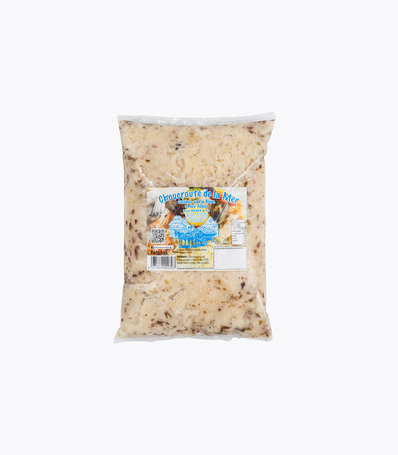 sachet choucroute de la mer weber