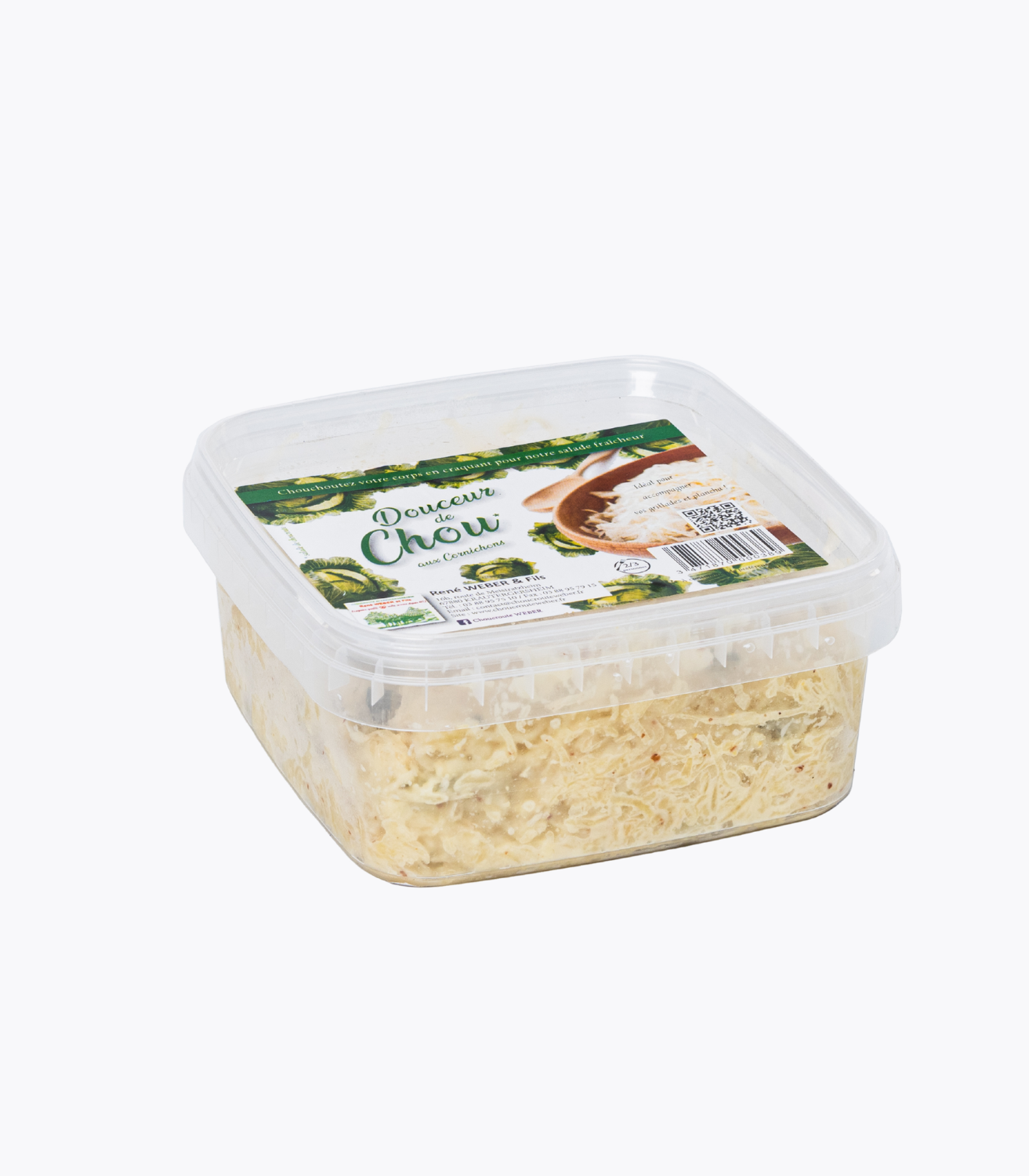 barquette salade de chou aux cornichons