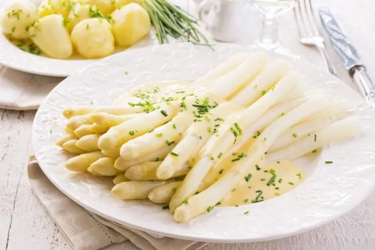 assiette asperges mayonnaise