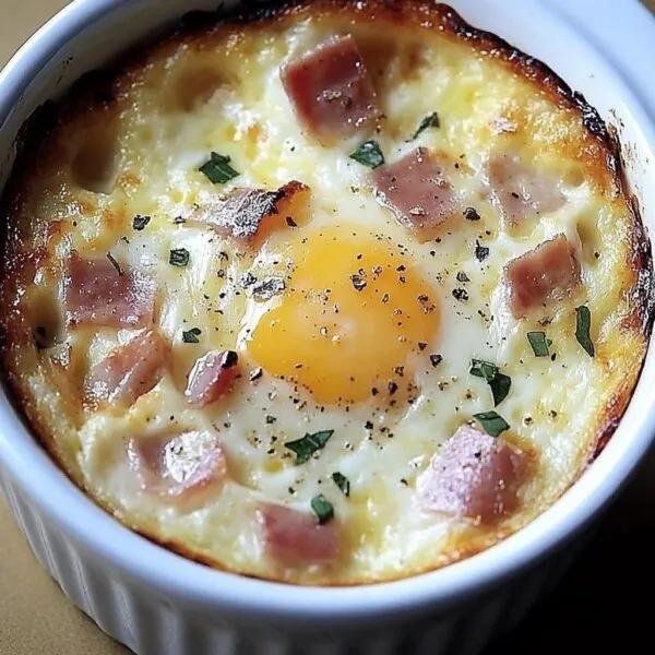 œuf cocotte à l'alsacienne