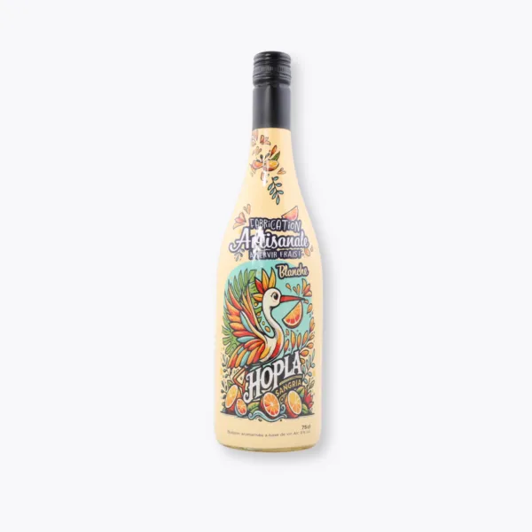 bouteille de sangria blanche