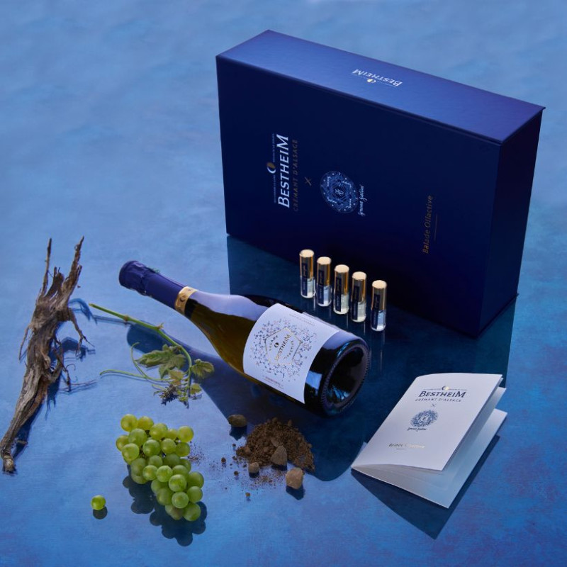 coffret complet balade olfactive crémant bestheim