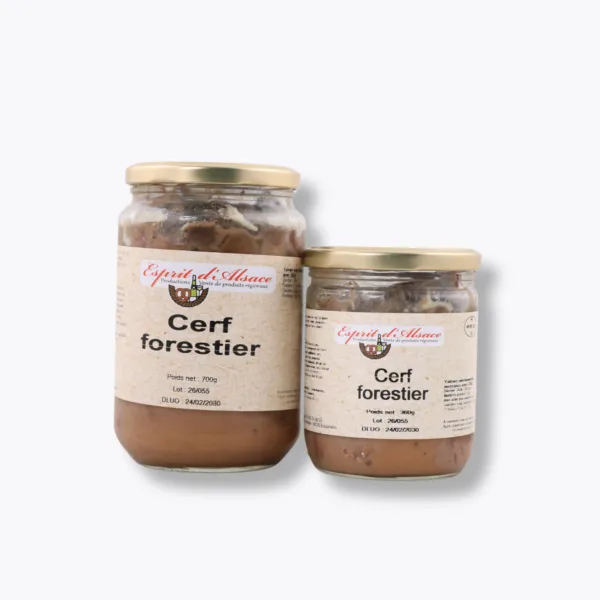 duo bocaux cerf forestier