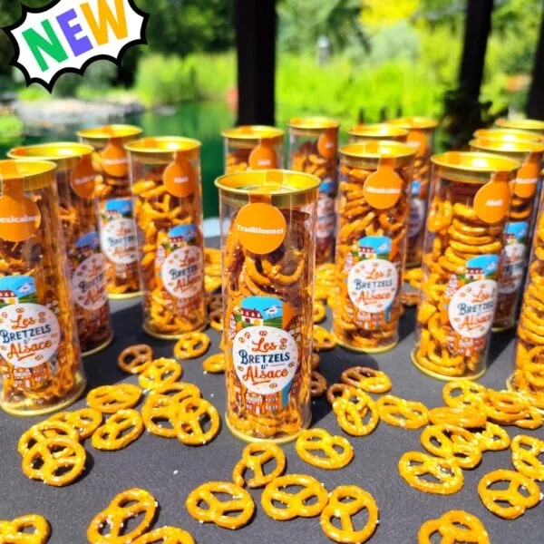 tubo mini bretzels saveurs