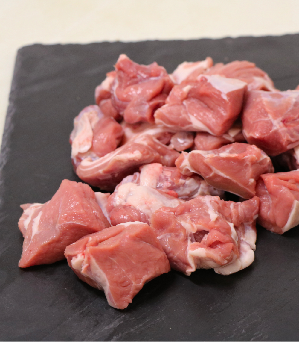 cubes de blanquette de veau