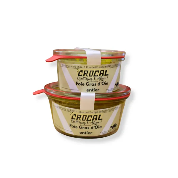 duo foie gras oie artisanal