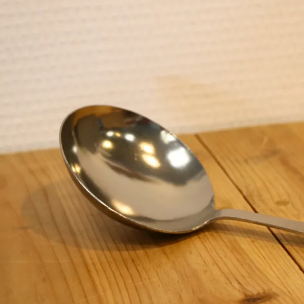 louche fond plat en alu