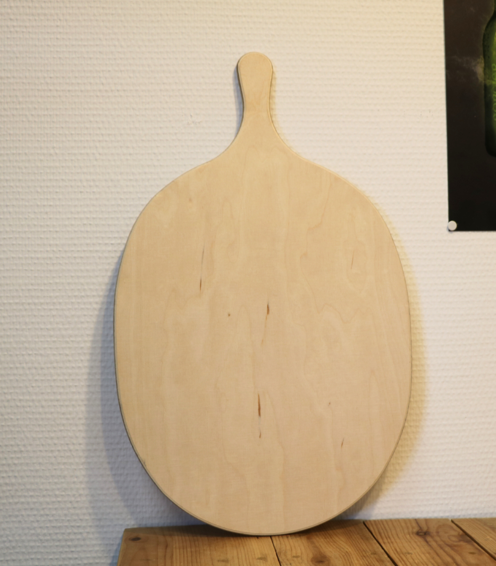 planche ovale en bois pour tarte flambée