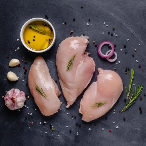 3 suprême de poulet sur ardoise